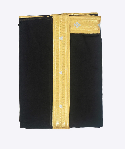 Malik Khaleeji Black Bisht