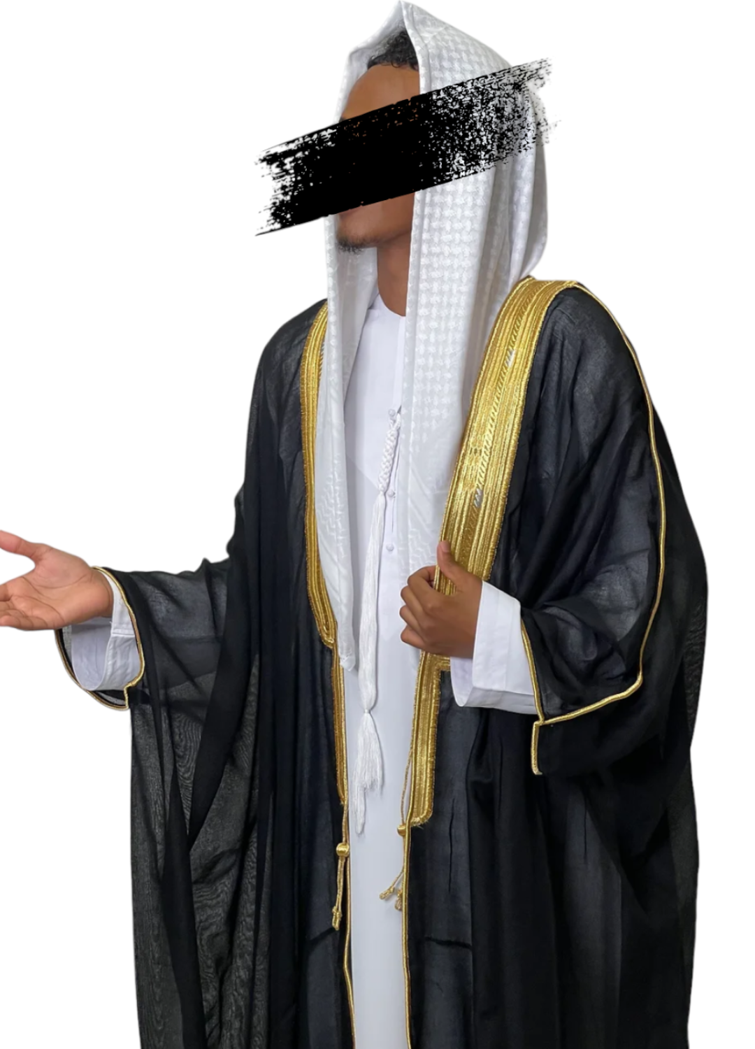 Royal Khorasani Black Bisht